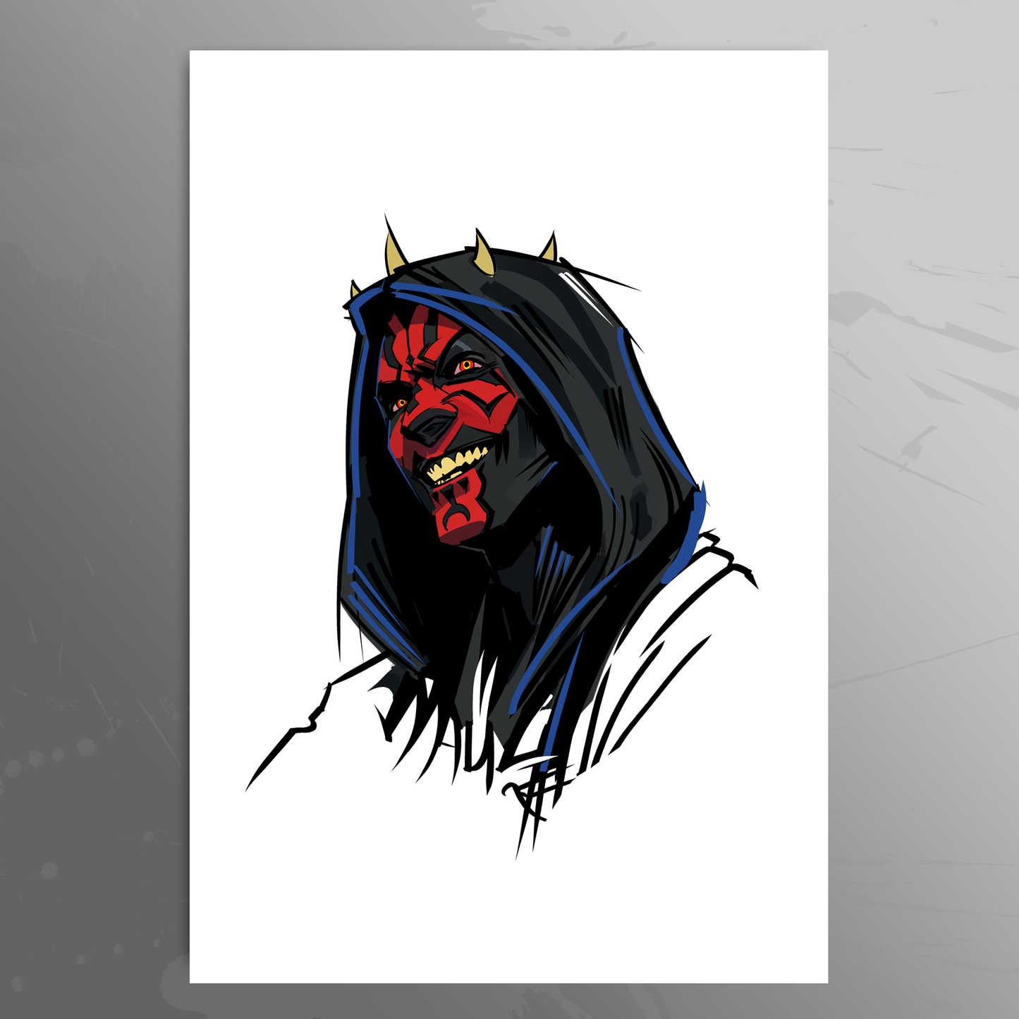 'Magic Maul' art print by Venamis Eli Hyder