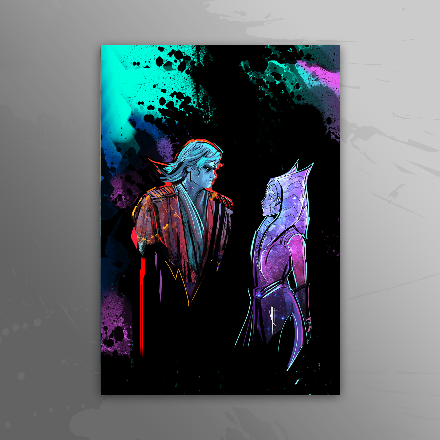 'Falling Apart' art print by Venamis Eli Hyder