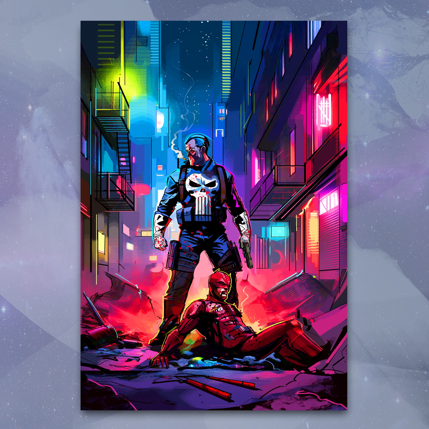 'Bleeding Out' art print by Venamis Eli Hyder