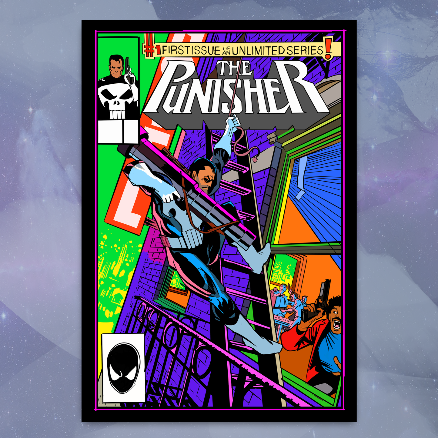 'Punisher One' art print by Venamis Eli Hyder