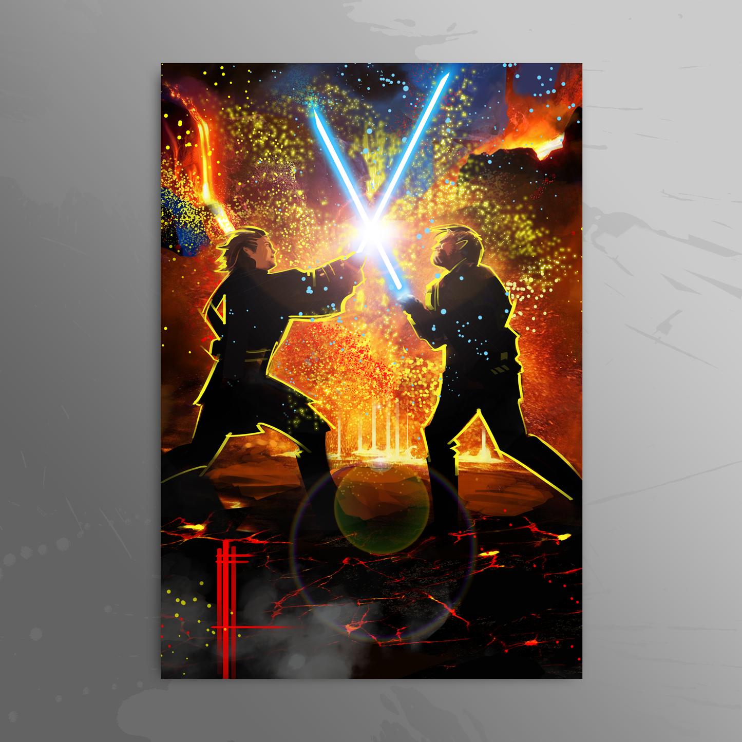 'Embers' art print by Venamis Eli Hyder