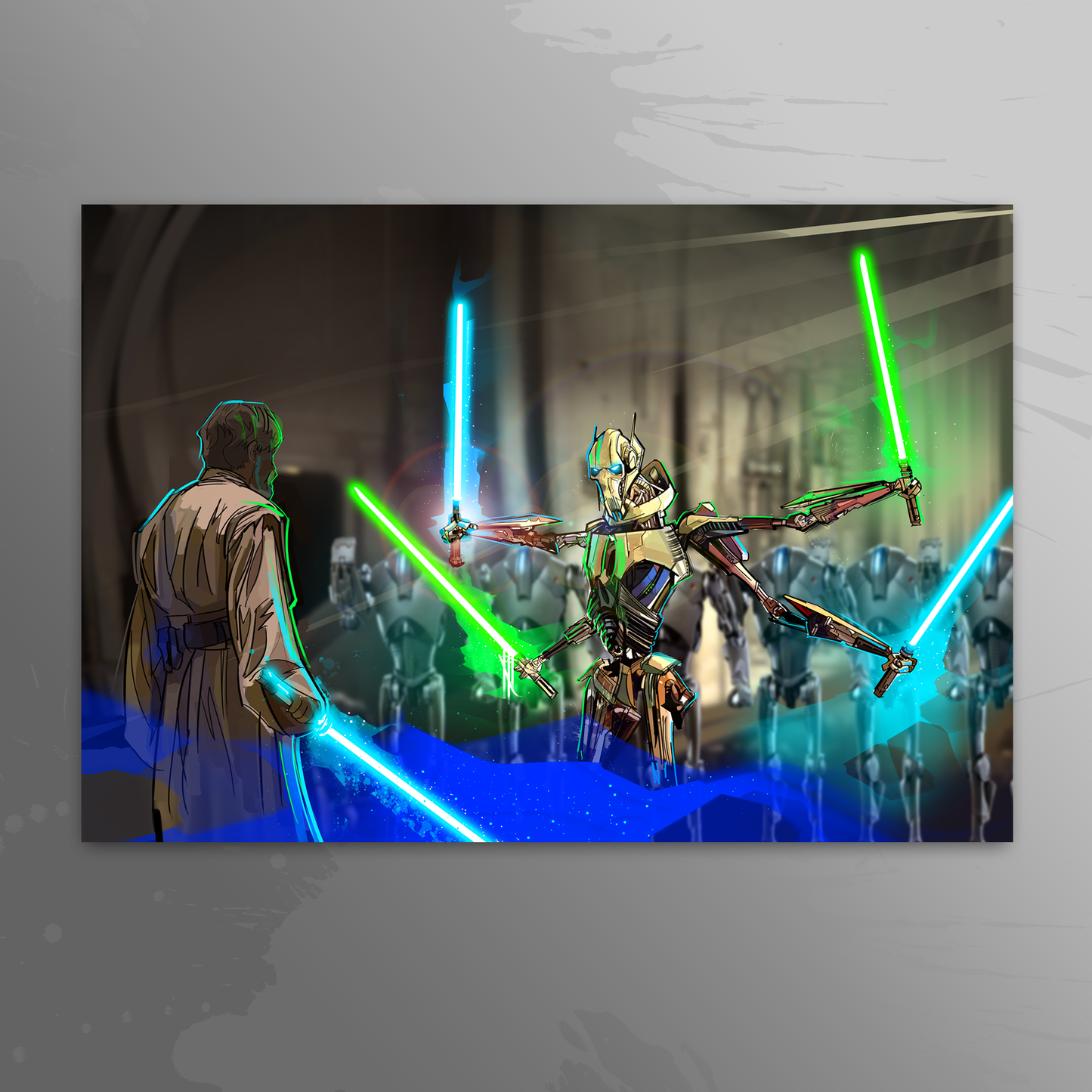 'Jedi Arts' art print by Venamis Eli Hyder
