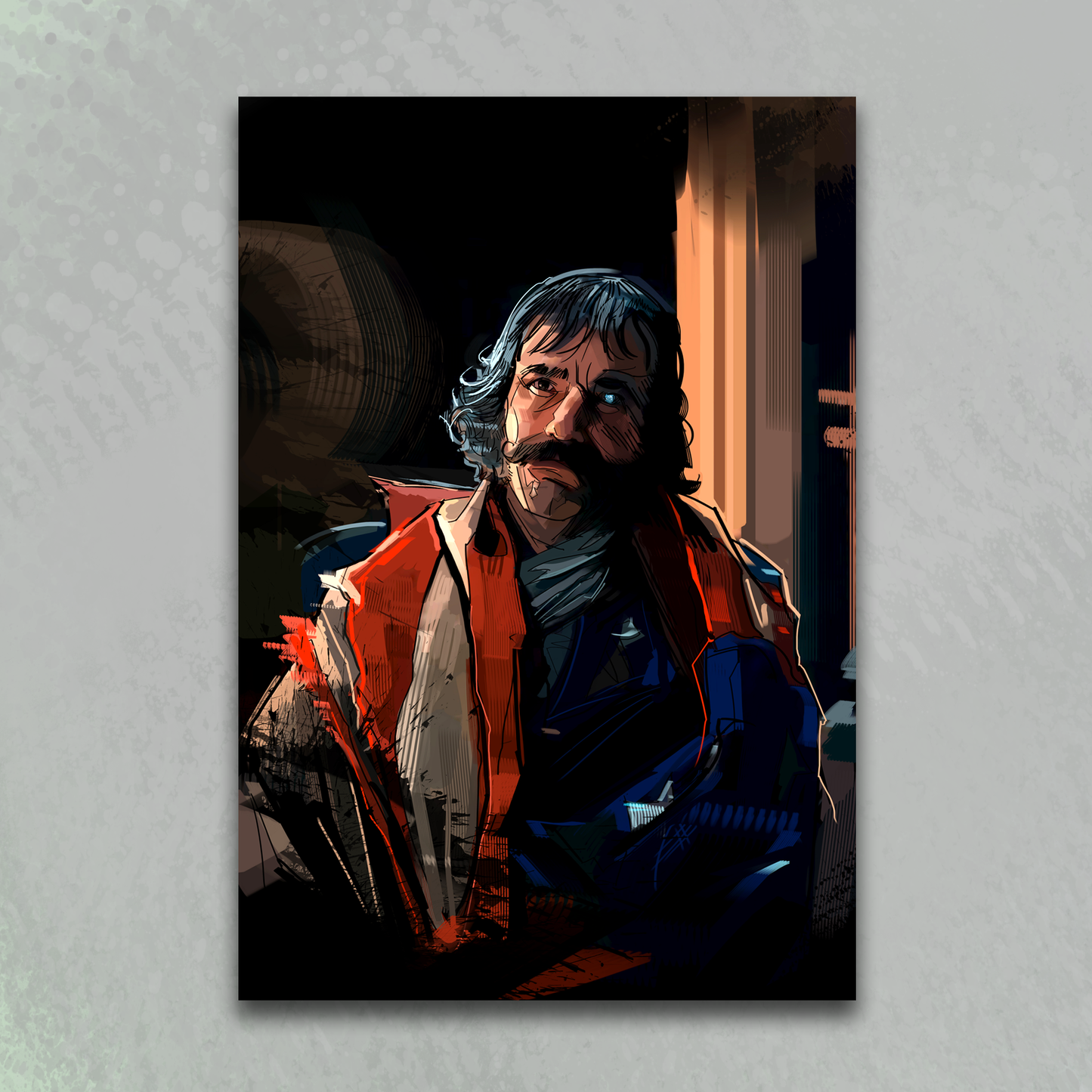 The Butcher art print by Venamis Eli Hyder