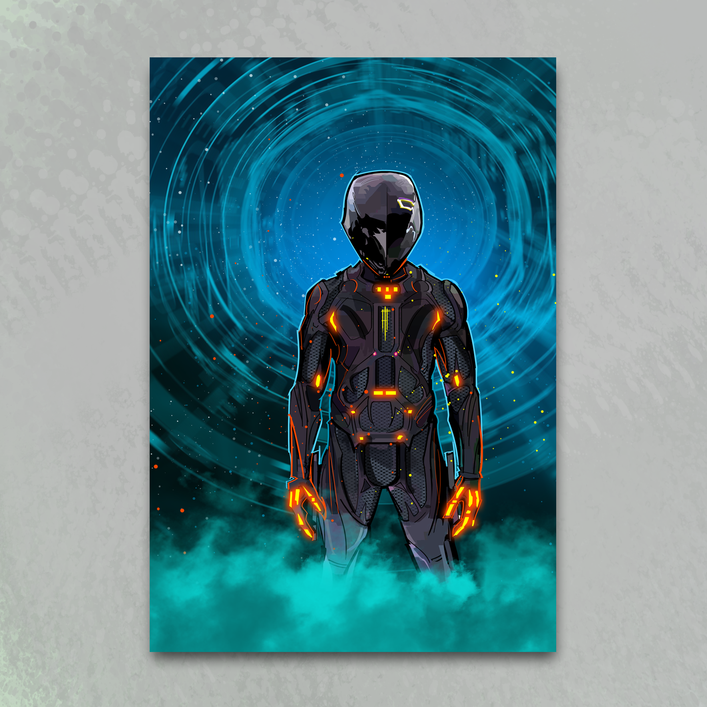 'Rinzler with Helmet' art print by Venamis Eli Hyder