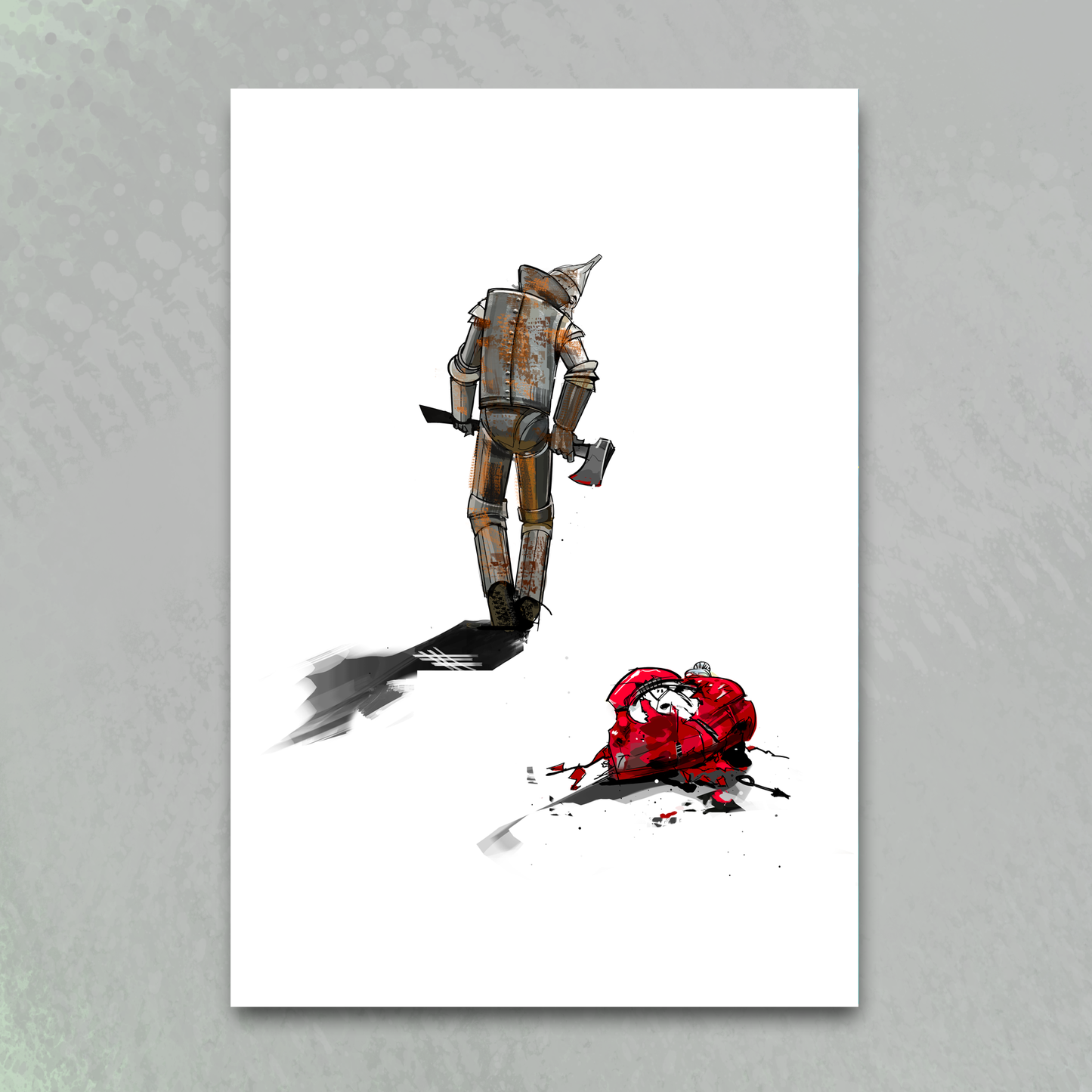 'Tin Man' art print by Venamis Eli Hyder