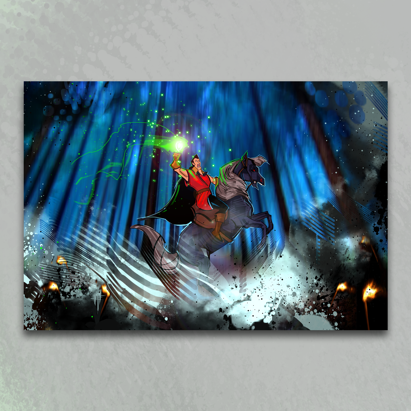 Kill The Beast! art print by Venamis Eli Hyder