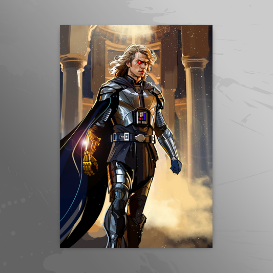 'Golden Lord' art print by Venamis Eli Hyder