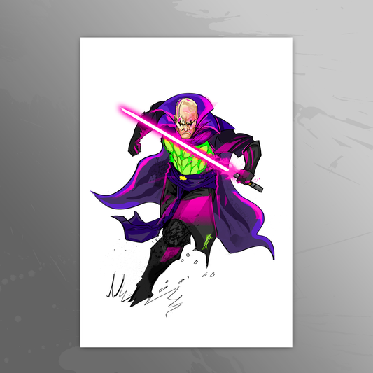 'Bane Rage' art print by Venamis Eli Hyder