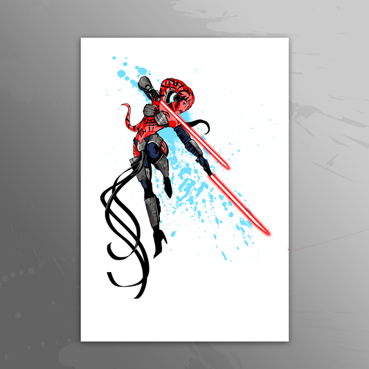 'Talon's Flight' art print by Venamis Eli Hyder