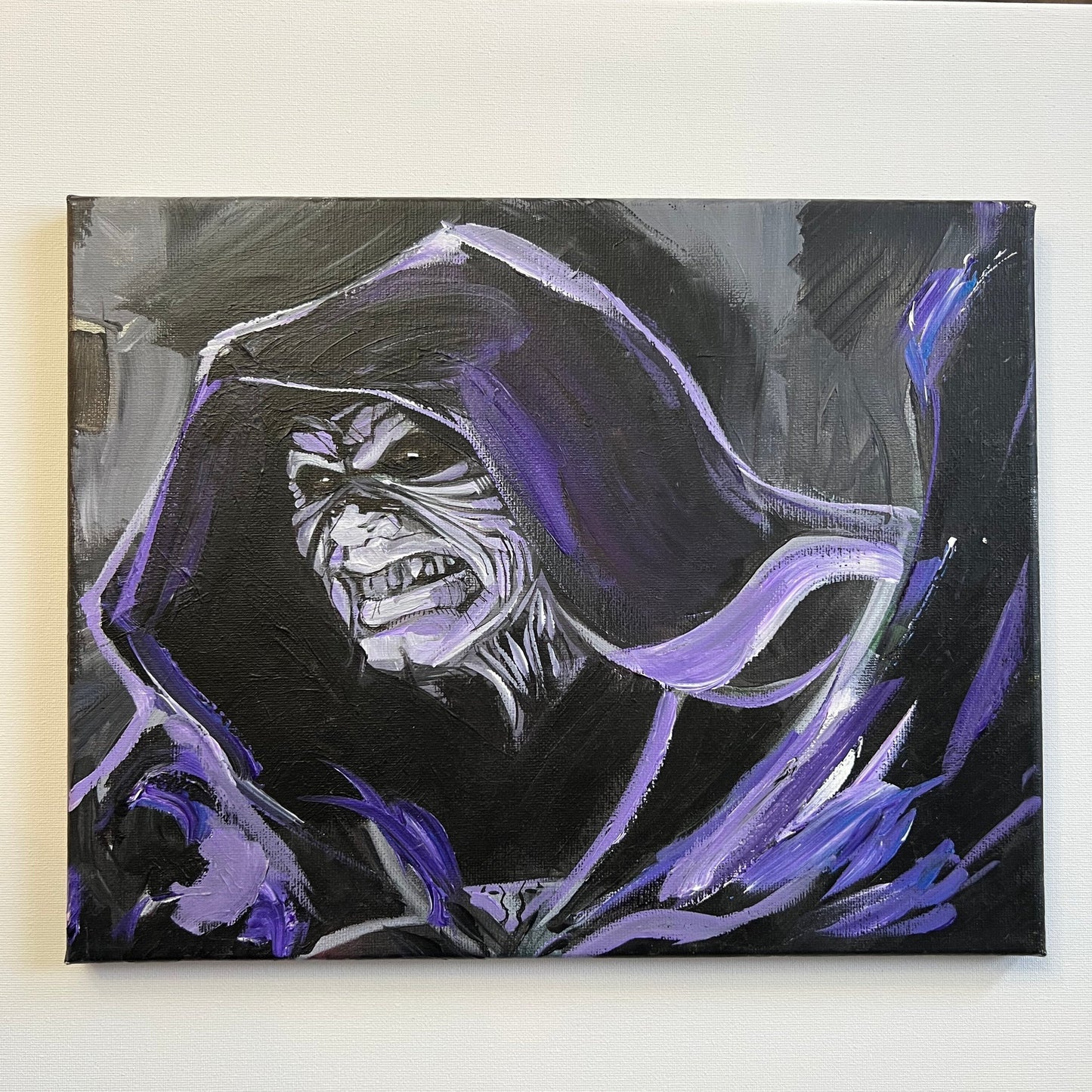 'The Emperor' handmade original canvas painting