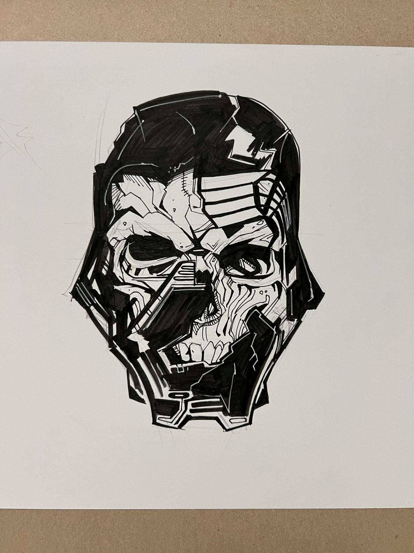'Dead Lineage' original Art by Venamis Eli Hyder