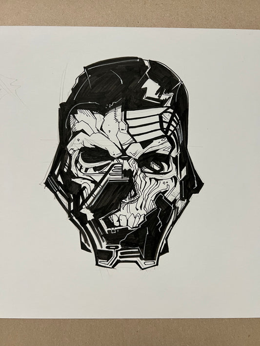 'Dead Lineage' original Art by Venamis Eli Hyder