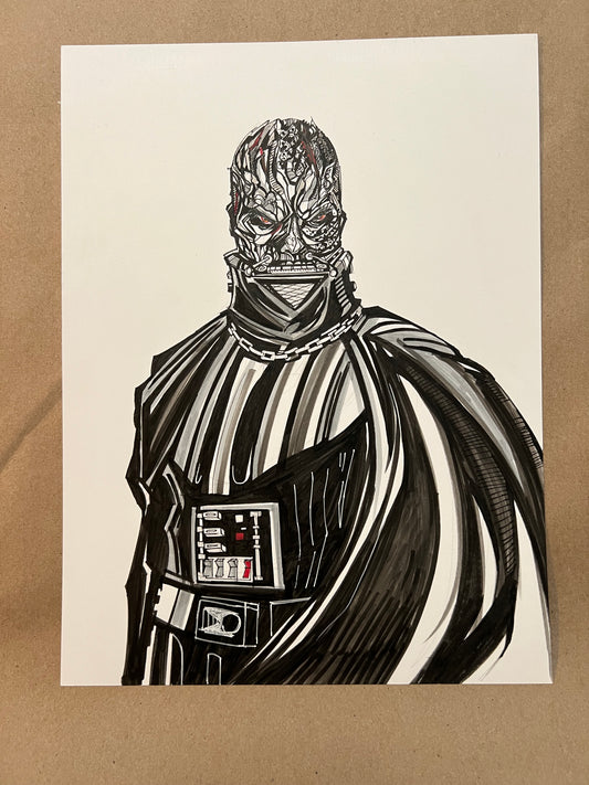 'Crispy' original Art by Venamis Eli Hyder