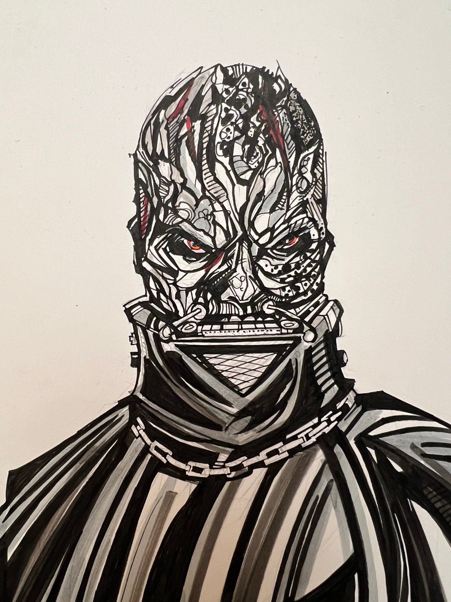 'Crispy' original Art by Venamis Eli Hyder