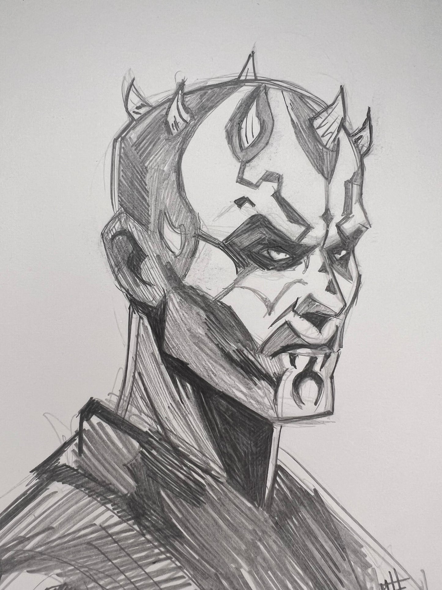 'Maul Bust' by Venamis Eli Hyder