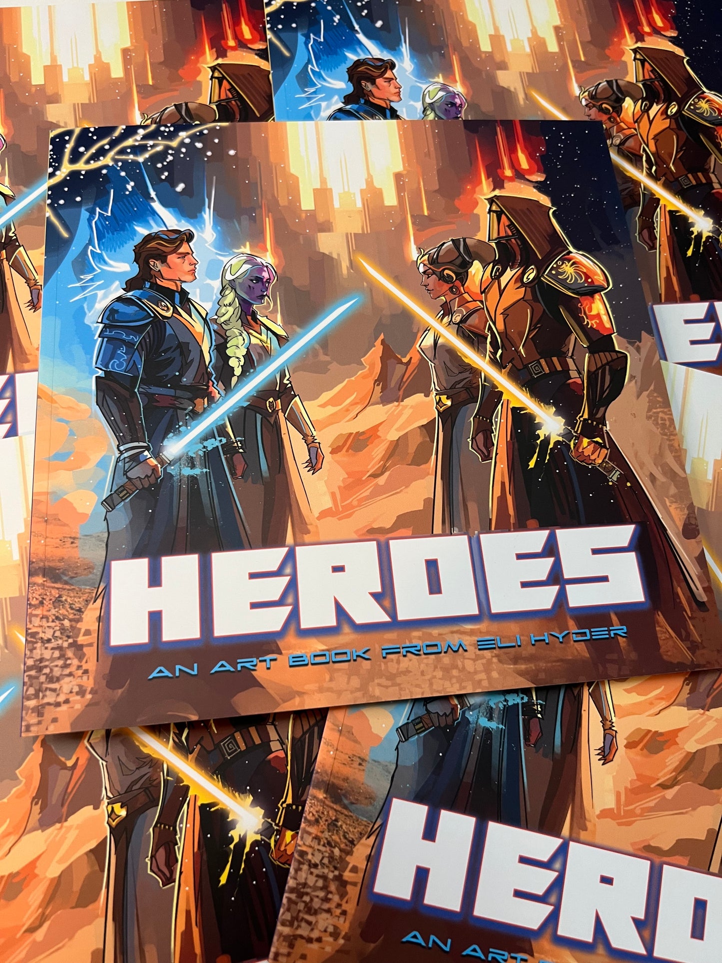 HEROES An Eli Hyder Art Book