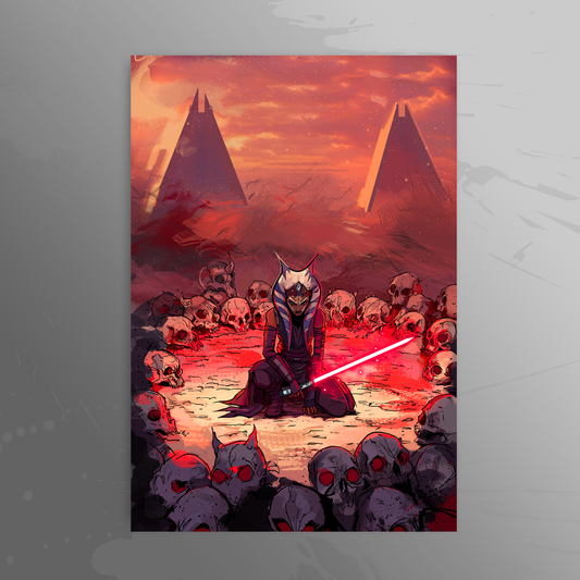 'Darkness Cover' art print by Venamis Eli Hyder