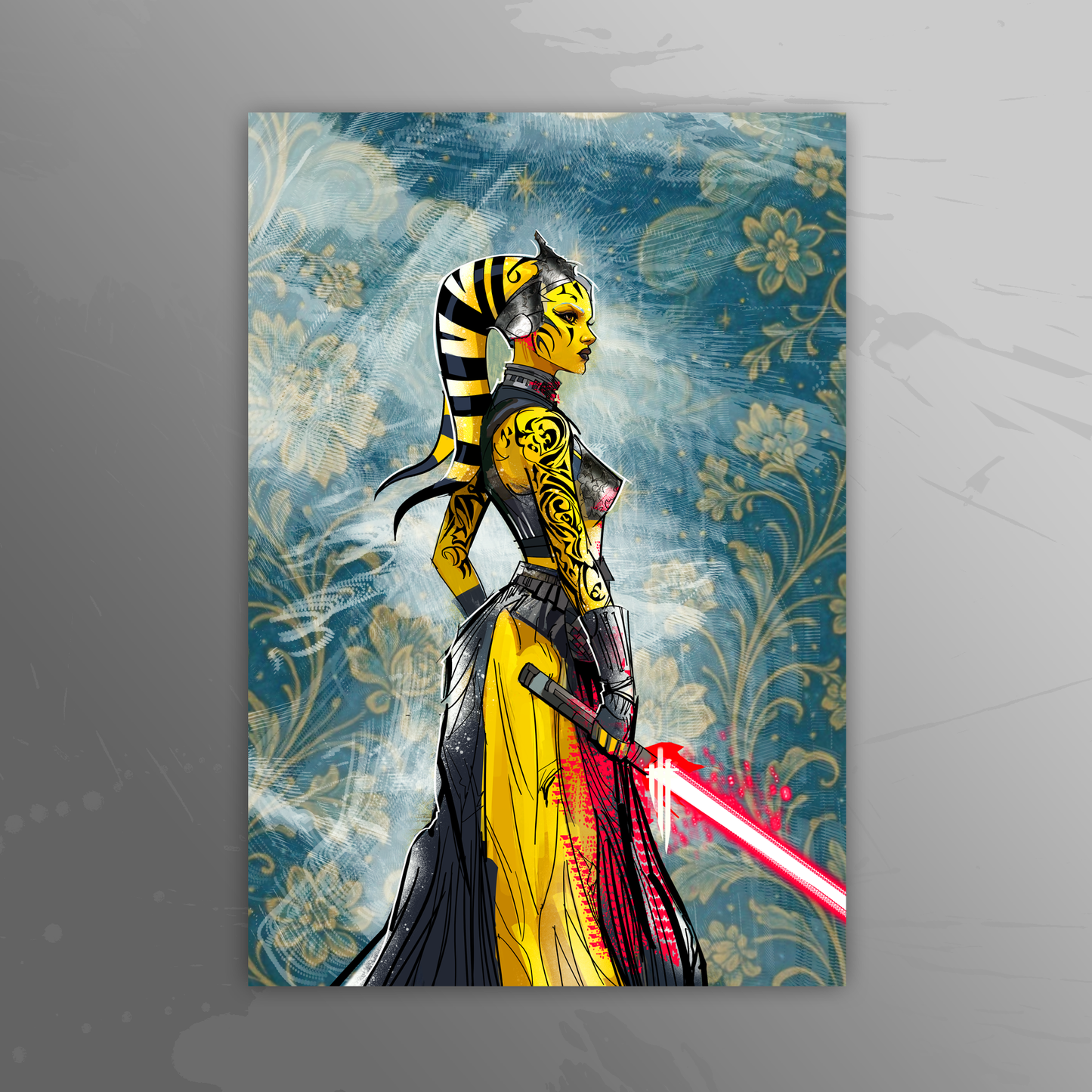 'Lady Savage 2' art print by Venamis Eli Hyder