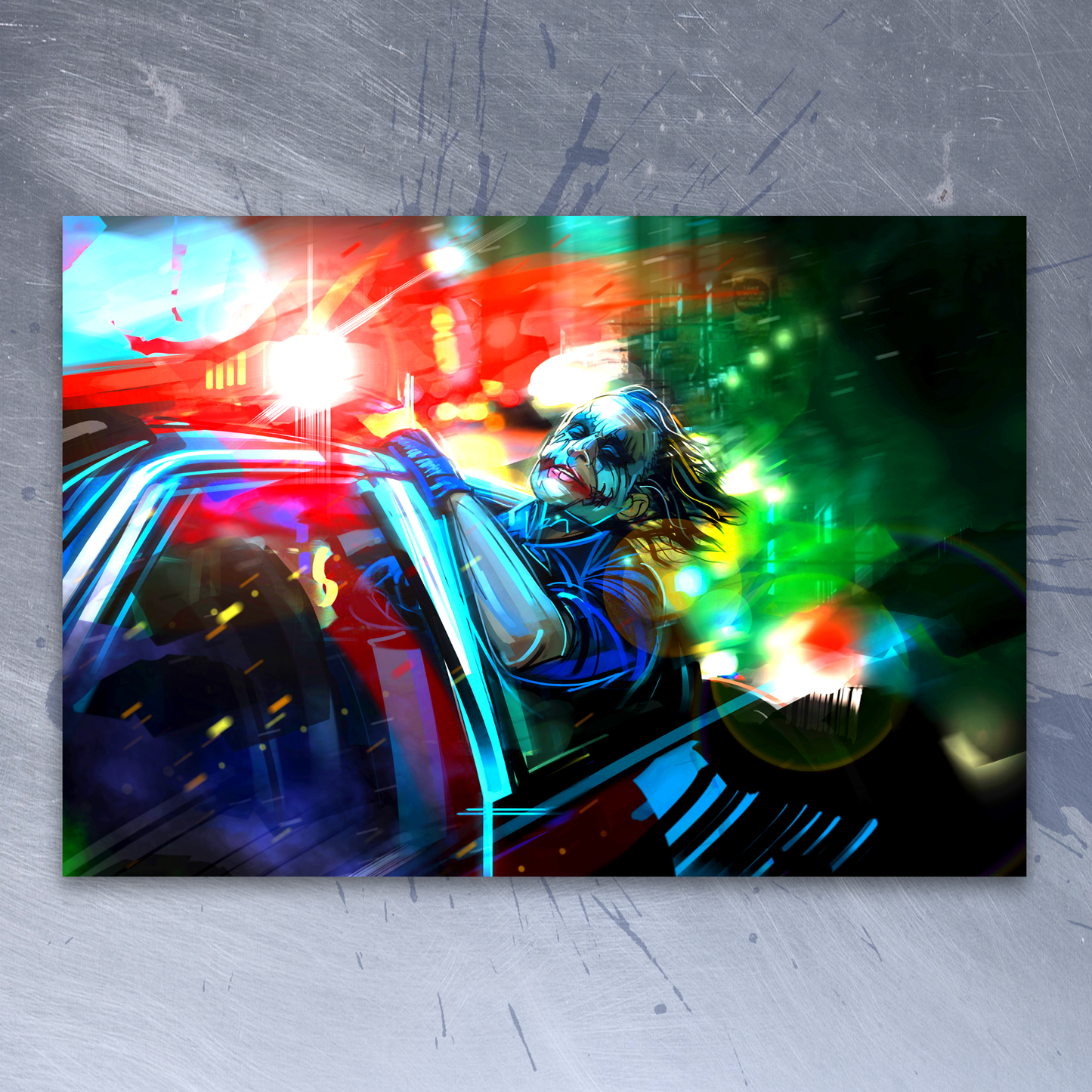 The Wild Ride art print by Venamis Eli Hyder