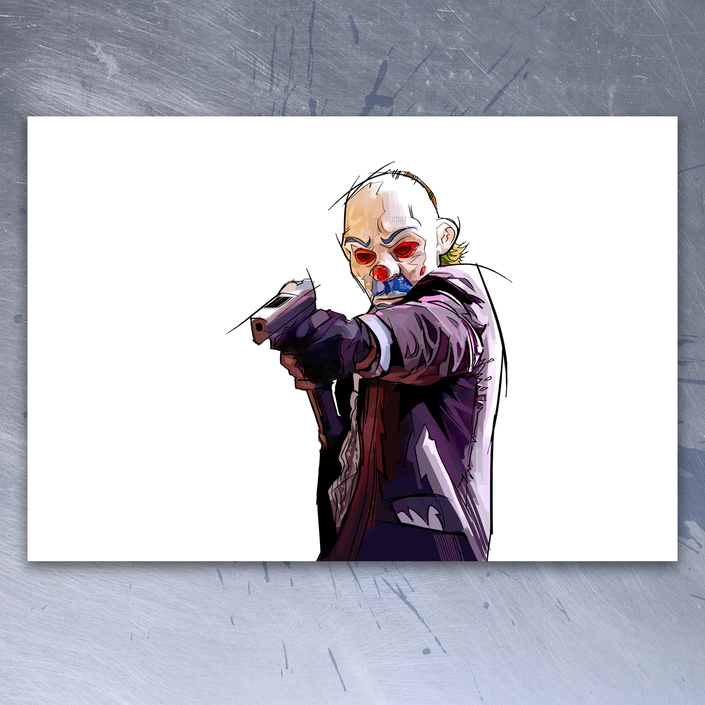 'Bank Robber' art print by Venamis Eli Hyder