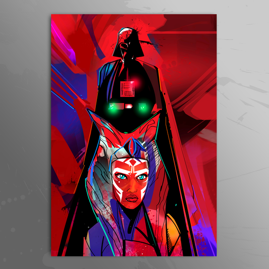 'Ahsoka Vader Rebels' art print by Venamis Eli Hyder