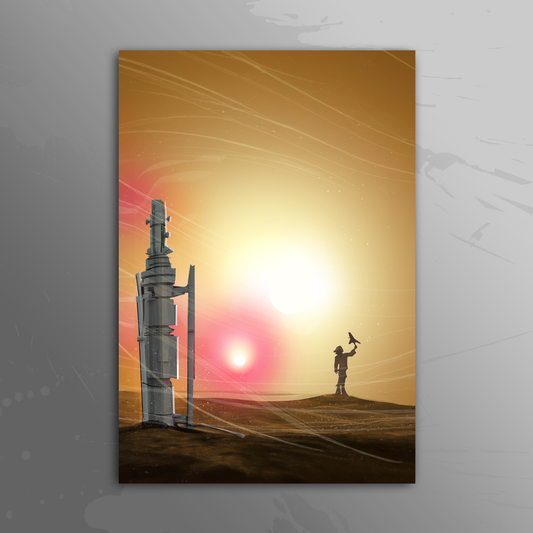 'Tatooine Dreams' art print by Venamis Eli Hyder