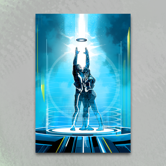 'TRON Poster' art print by Venamis Eli Hyder