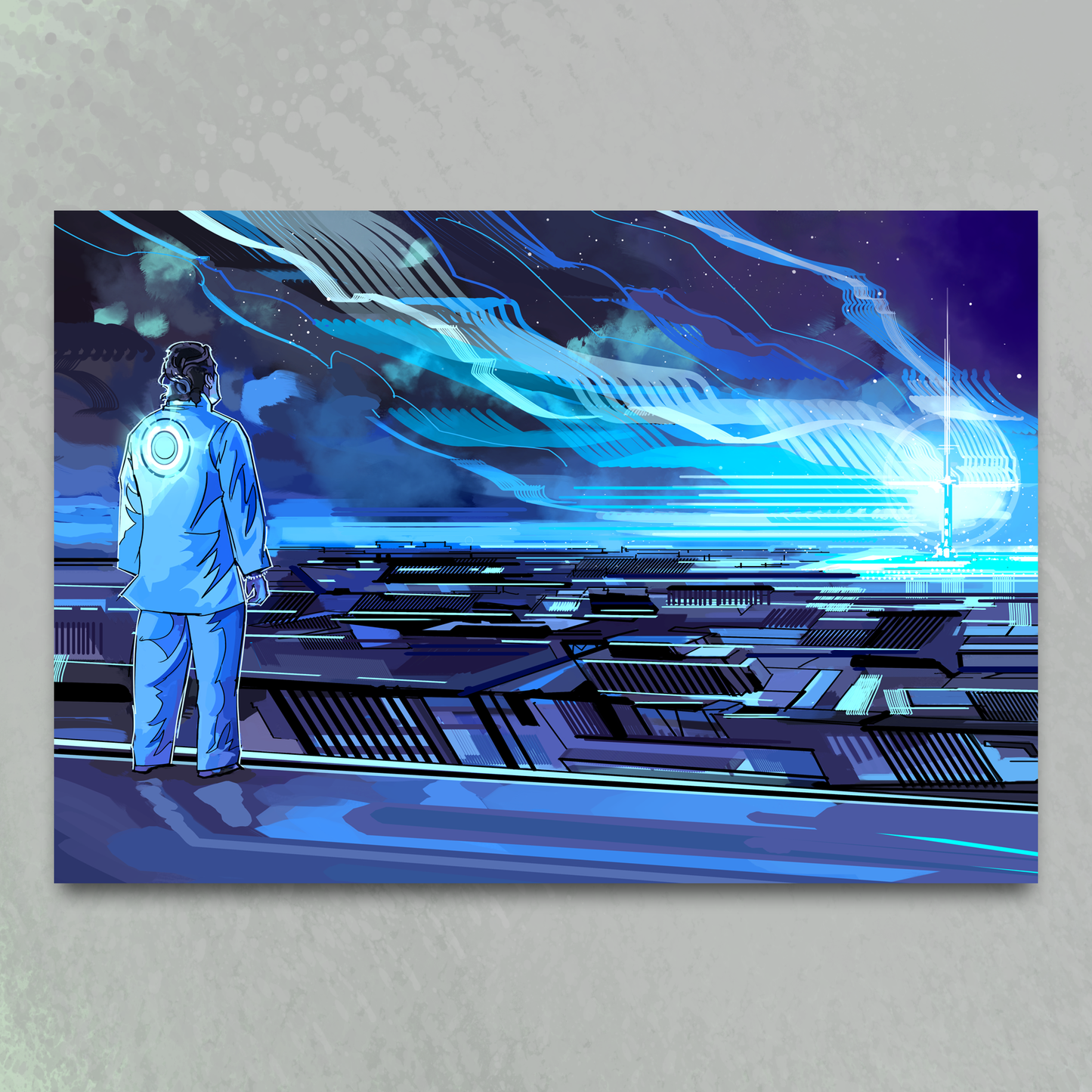 'Flynn's Horizon' art print by Venamis Eli Hyder