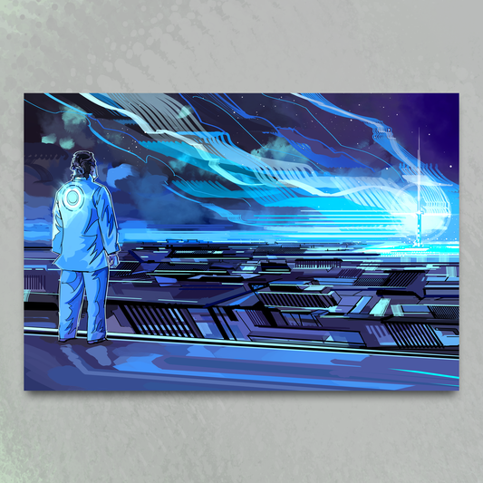 'Flynn's Horizon' art print by Venamis Eli Hyder