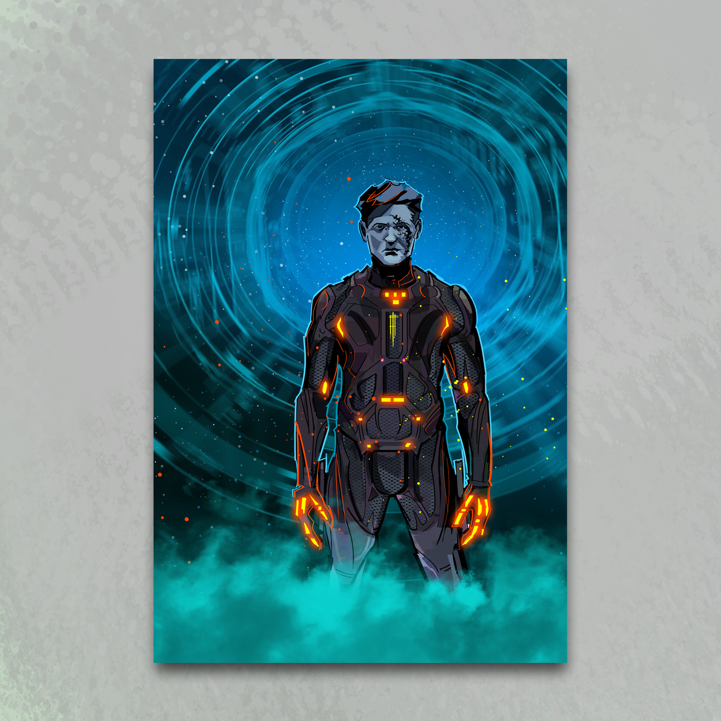 'Rinzler with Scar' art print by Venamis Eli Hyder