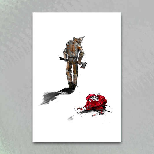 'Tin Man' art print by Venamis Eli Hyder