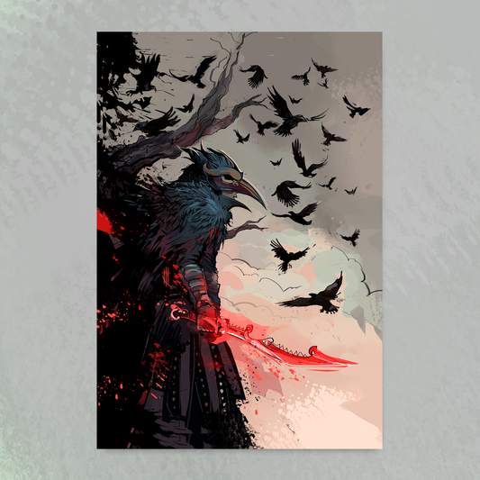 'The Crowcaller' art print by Venamis Eli Hyder