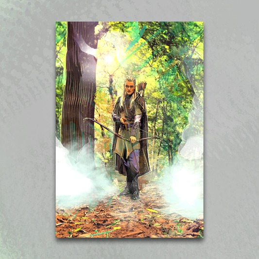 'Legolas' art print by Venamis Eli Hyder