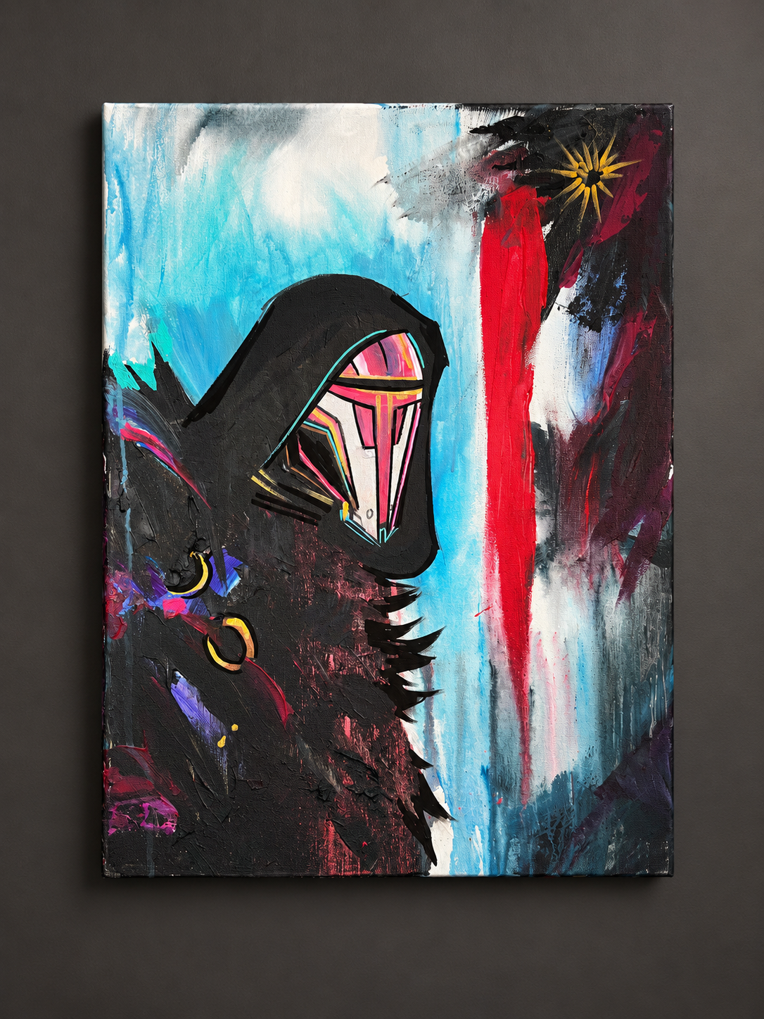 revan painting studio view