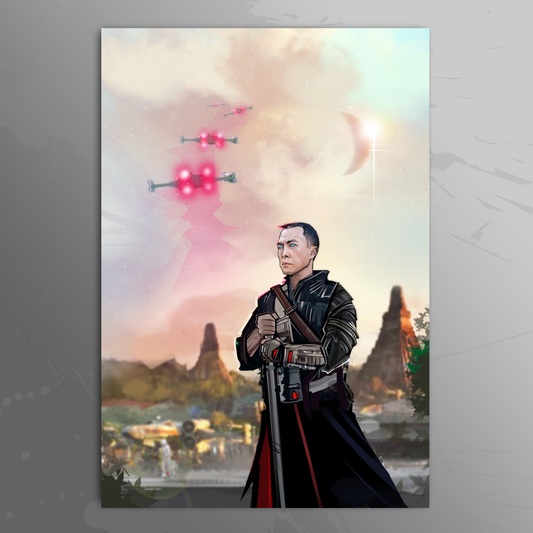 'Chirrut Imwe' art print by Venamis Eli Hyder