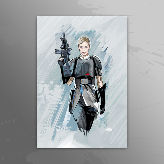 'Imperial Assassin' art print by Venamis Eli Hyder