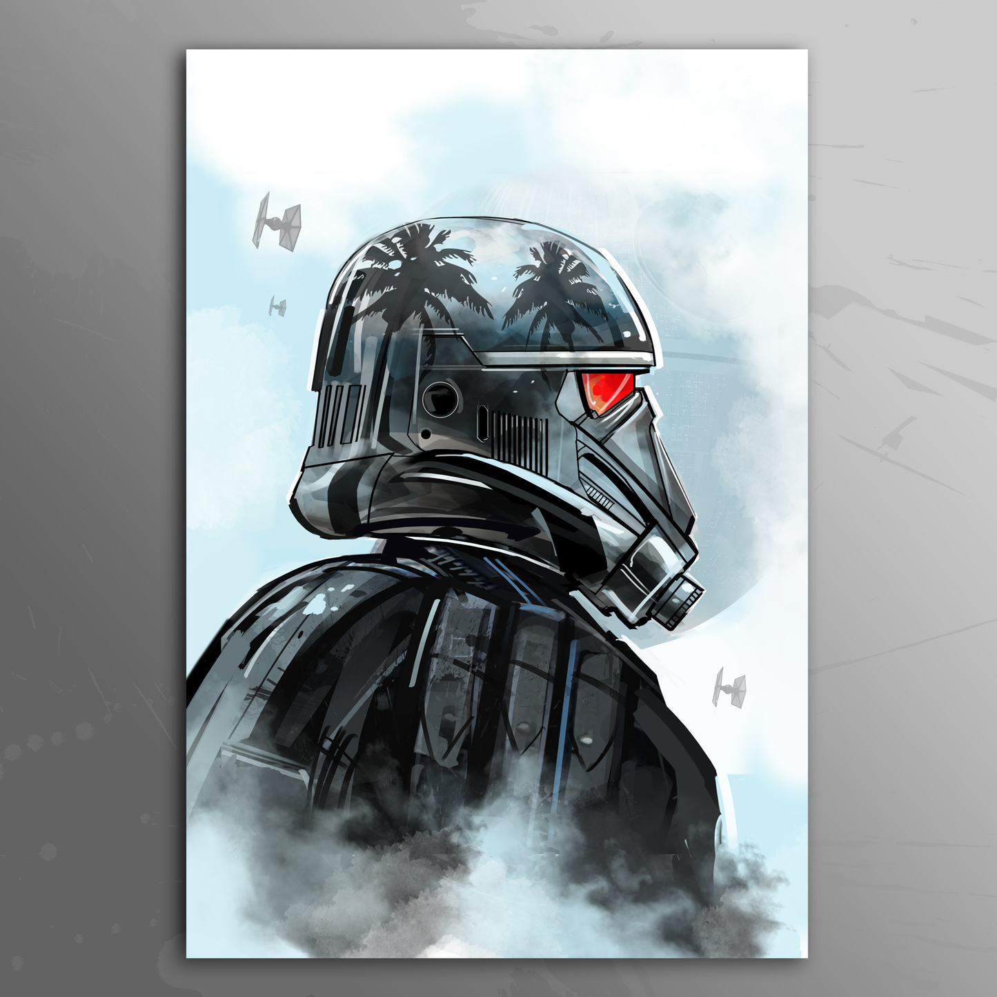 'Deathtrooper Paradise' art print by Venamis Eli Hyder
