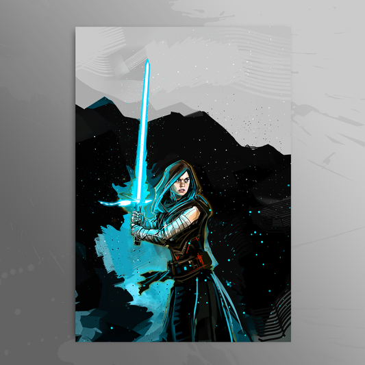 'Cross Guard Rey' art print by Venamis Eli Hyder