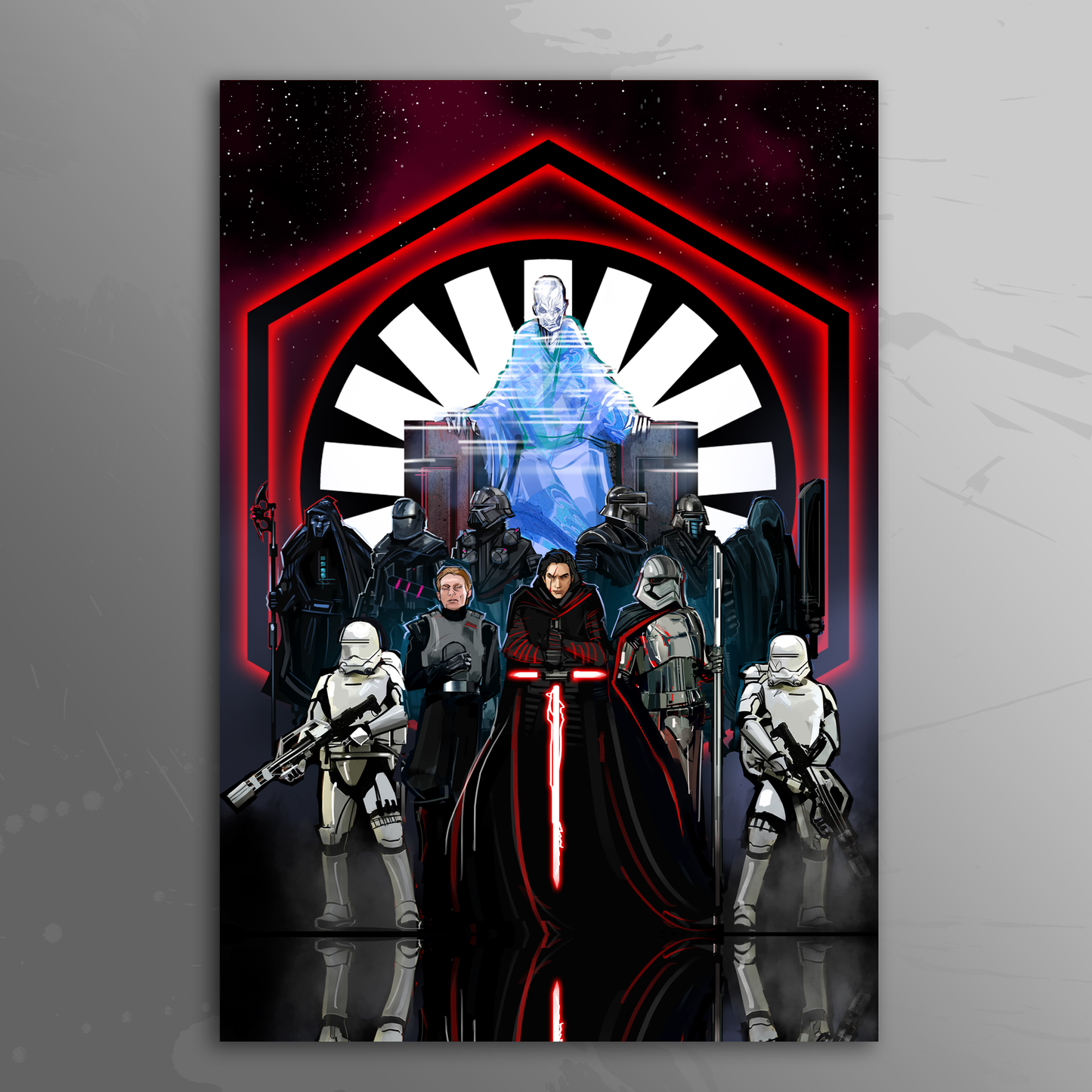 'The First Order' art print by Venamis Eli Hyder