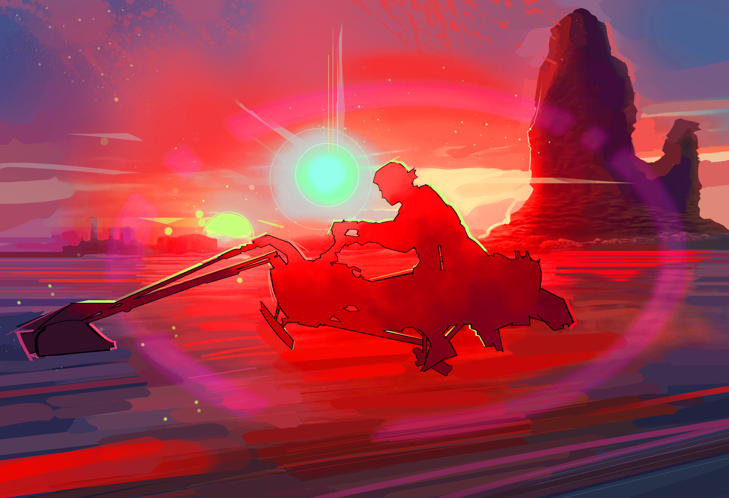 Anakin 2 Speeder by VENAMIS