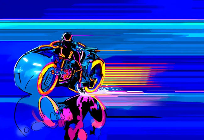 Neon cycle by VENAMIS
